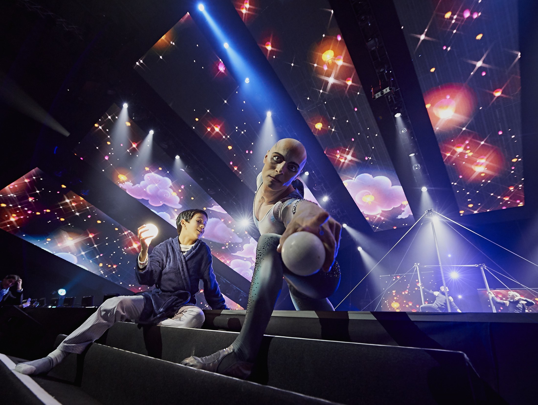 Performers at the Huawei Met Gala